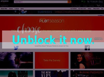 Click here to unblock Amazon Instant Video