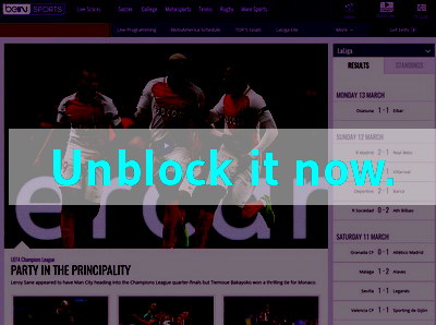 Click here to unblock beIN Sports