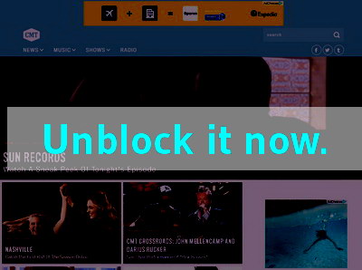 Click here to unblock CMT