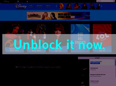 Click here to unblock Disney Channel