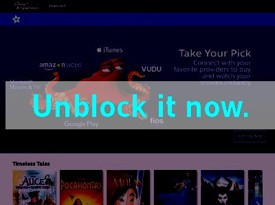 Click here to unblock Disney Movies Anywhere