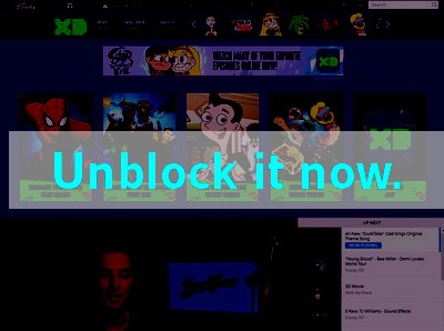 Click here to unblock Disney XD