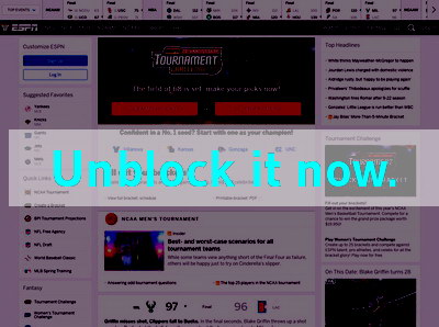Click here to unblock ESPN