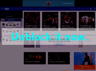 Click here to unblock NBA Gametime
