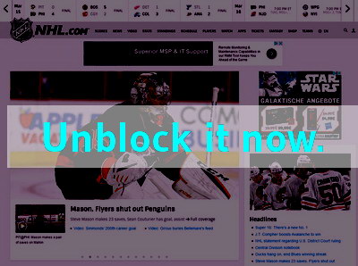 Click here to unblock NHL