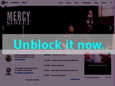 Click here to unblock PBS