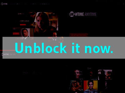 Click here to unblock SHO Anytime