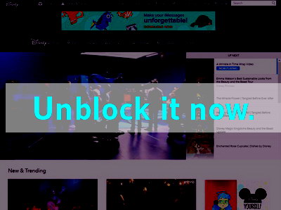 Click here to unblock Disney