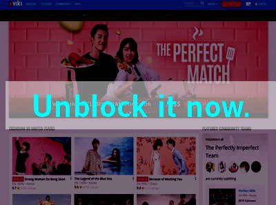 Click here to unblock Viki