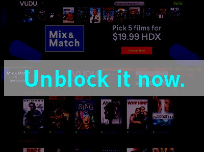 Click here to unblock Vudu