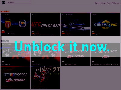 Click here to unblock Fox Sports Go